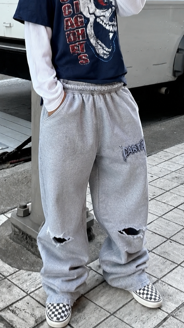 CARTÀ DISTRESS SWEATS